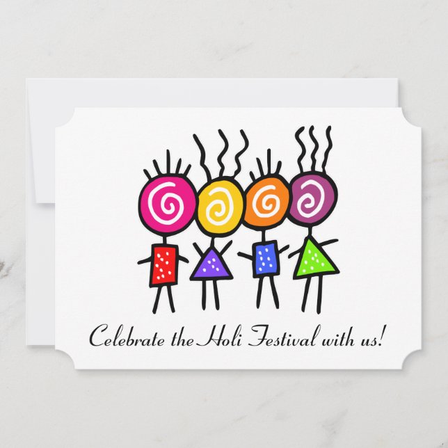 holiES - HOLI BEST FRIENDS + Ihre Ideen Einladung (Vorderseite)