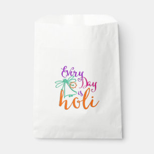 holiES - Jeder Tag ist Holi + Ihr Backgr. Ideen Geschenktütchen