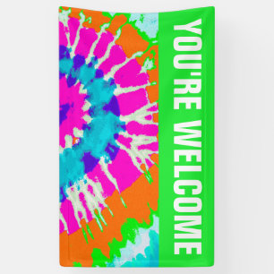 holiES - Power Spiral Batik Style Banner
