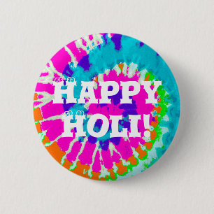 holiES - Power Spiral Batik Style Button