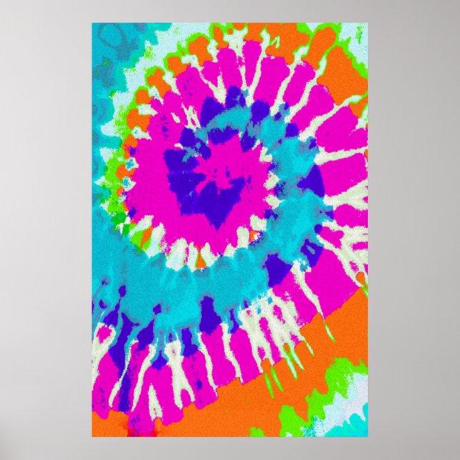holiES - Power Spiral Batik Style Poster (Vorne)