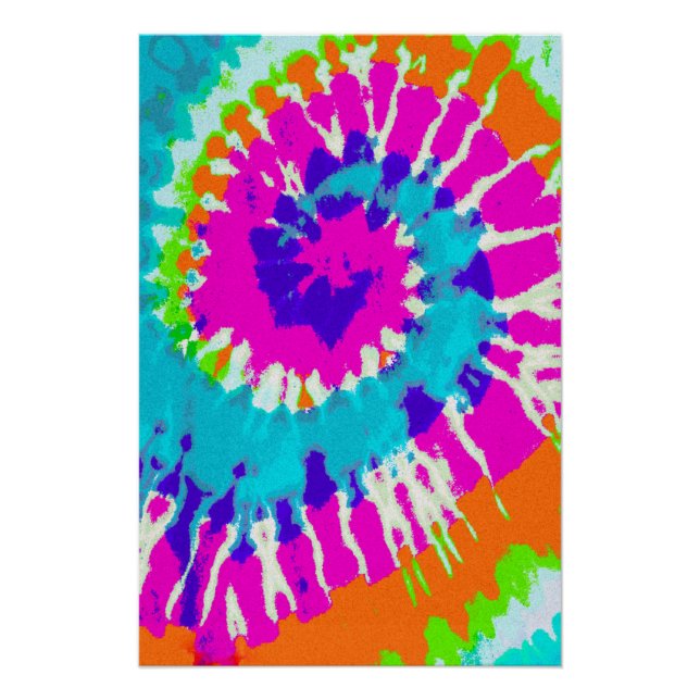 holiES - Power Spiral Batik Style Poster (Vorderseite)