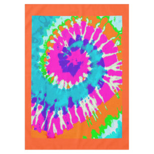 holiES - Power Spiral Batik Style Tischdecke
