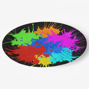 holiES - Splash rund 2 + Ihre Ideen Pappteller
