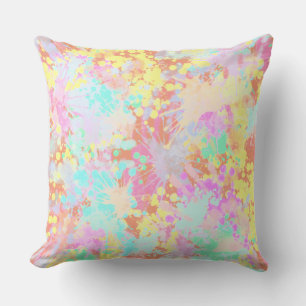 holiES - Splashes nahtlose Muster Pastell 1 Kissen