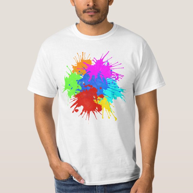 holiES - spritzt ringsum 2 + Ihre Ideen T-Shirt (Vorderseite)
