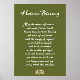 Holistic Blessing Poster