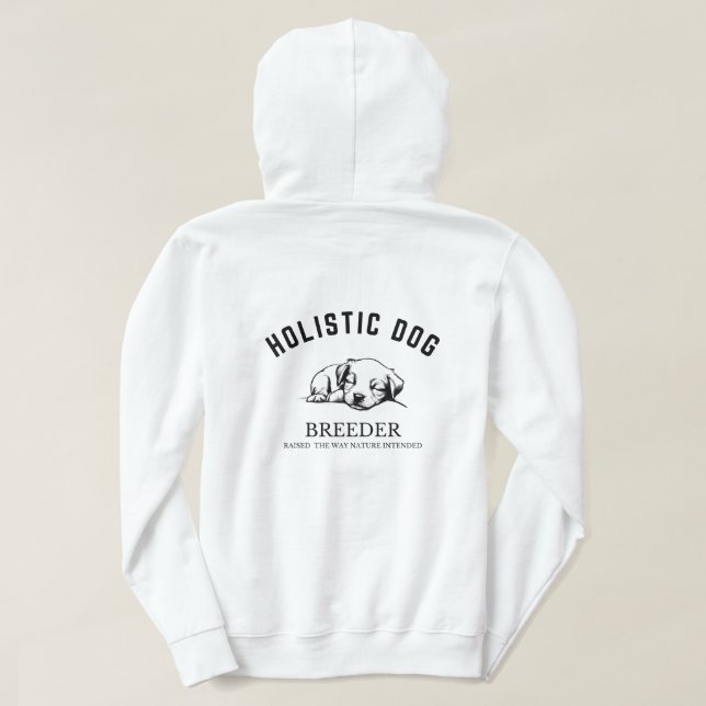Holistic Hund Breeder Hoodie - Unisex Hoodie (Design Rückseite)