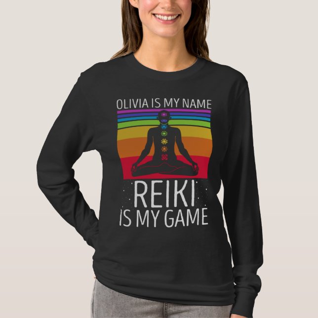 Holistic Reiki Quote for Reiki Meowster and Reiki  T-Shirt (Vorderseite)