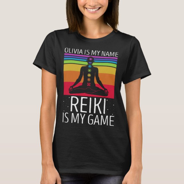Holistic Reiki Quote for Reiki Meowster and Reiki  T-Shirt (Vorderseite)