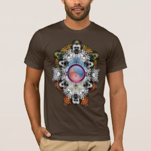 Holistic Yin Yang Fraktal Art Shirt
