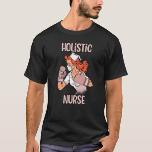 Holistische Krankenschwester Boxhandschuhe Kämpfer T-Shirt