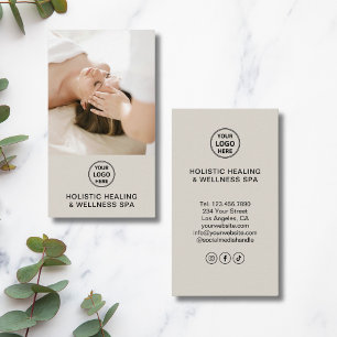 Holistischer Gesundheits-Therapeut Professional Visitenkarte