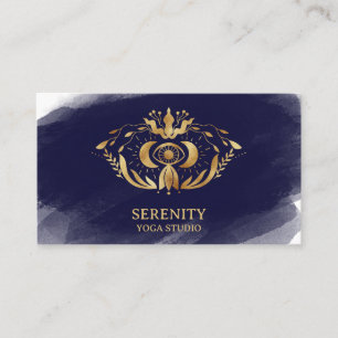 Holistischer Himmelsmond Visitenkarte
