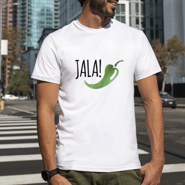 Holla Jalapeno Funny Men's T-Shirt (Von Creator hochgeladen)
