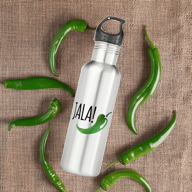 Holla Jalapeno Wasserflasche Trinkflasche (Von Creator hochgeladen)