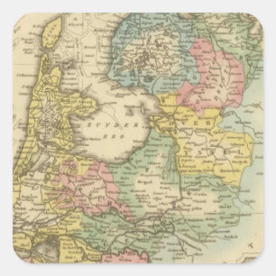 Holland 4 quadratischer aufkleber