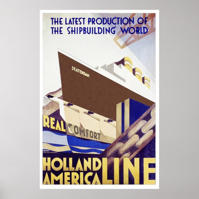 Holland America Line Poster (Vorne)