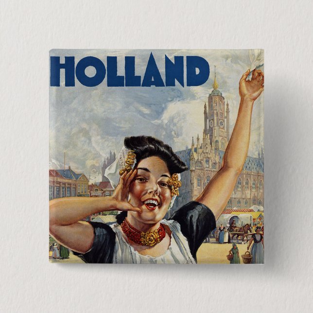 Holland Button (Vorderseite)