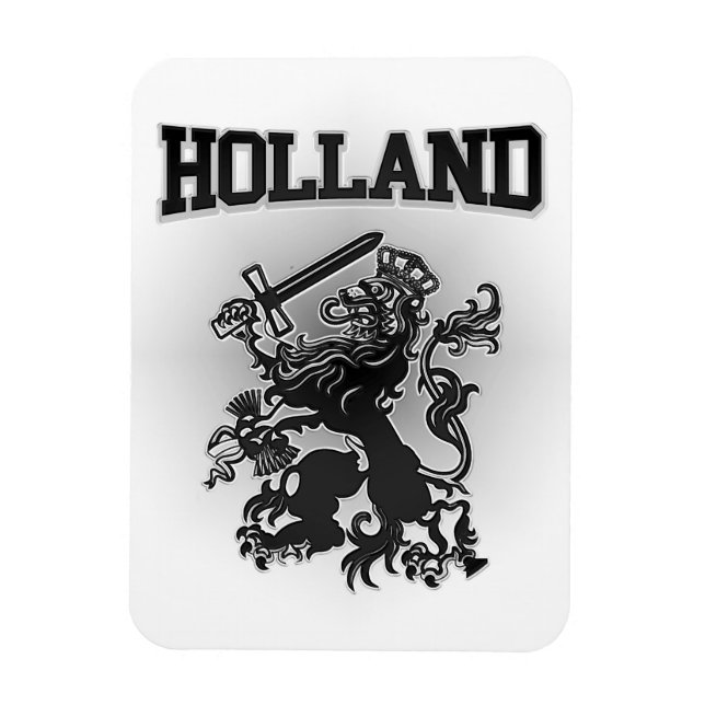 Holland Coat of Arms Magnet (Vertikal)