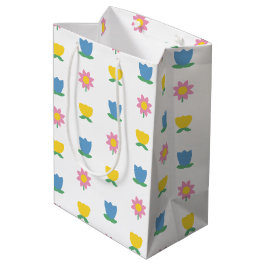 Holland Days Tulip Spring Folk Floral Oaster Mittlere Geschenktüte