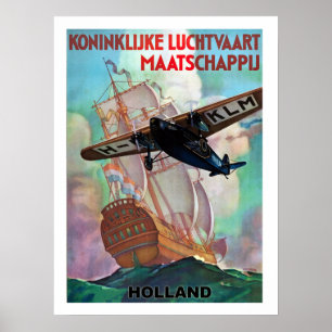 Holland, fliegende Holländer und Geistschiff, Poster
