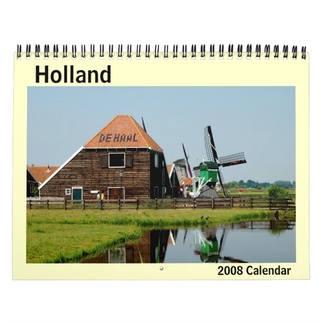 Holland-Foto-Kalender 2008 Kalender (Titelbild)