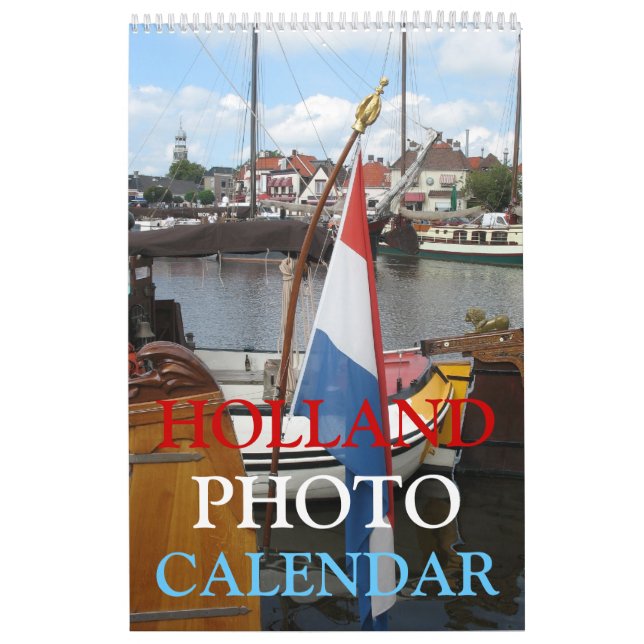 Holland Foto Wall Calendar Kalender (Titelbild)