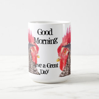 Holland-Hahn-guter Morgen haben eine große Tasse