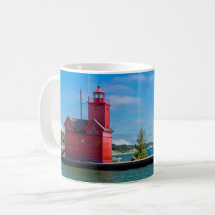 Holland Harbor Leuchtturm Kaffeetasse