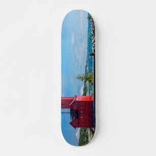 Holland Harbor Leuchtturm Skateboard