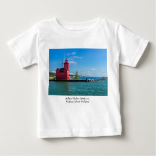 Holland Harbor Lighthouse Baby T - Shirt