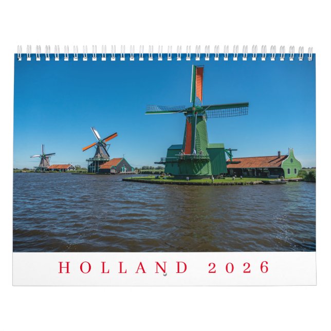 Holland-Kalender 2026 Kalender (Titelbild)