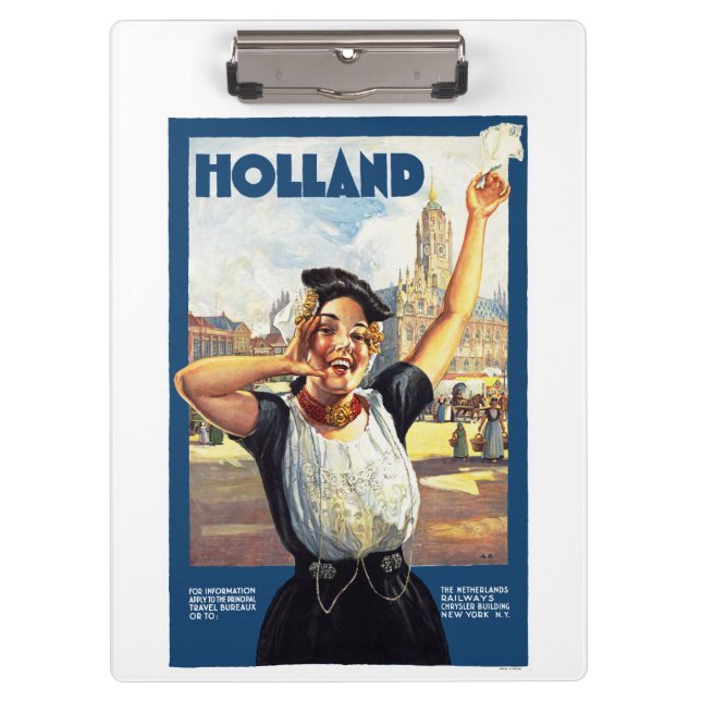 Holland Klemmbrett (Vorderseite)