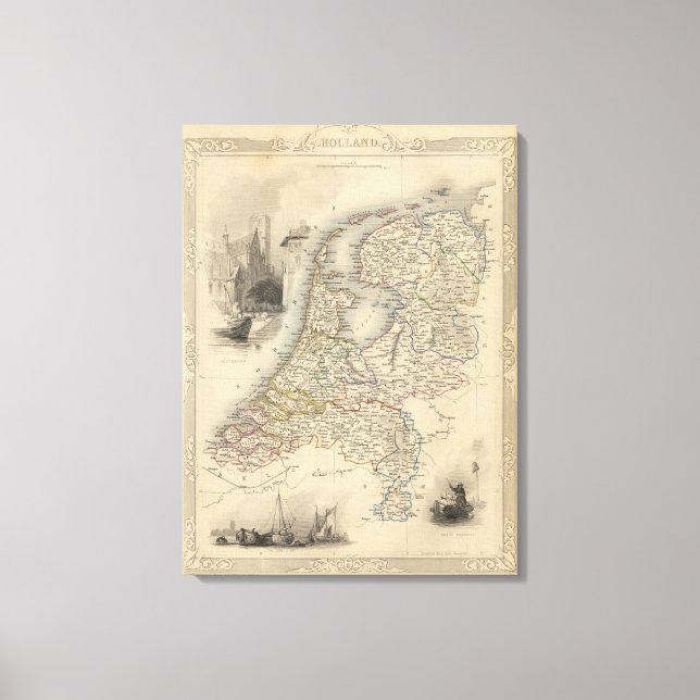 Holland Leinwanddruck (Vorderseite)