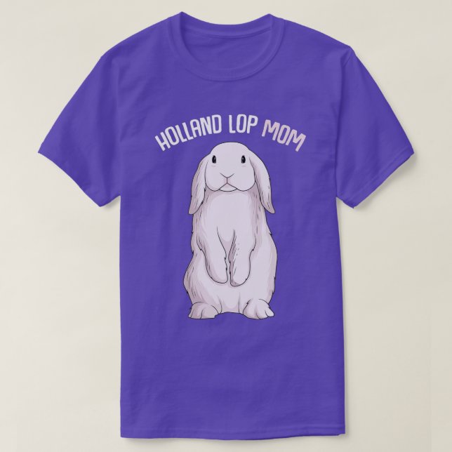 Holland Lop Bunny Rabbit Mama Frauen T-Shirt (Design vorne)