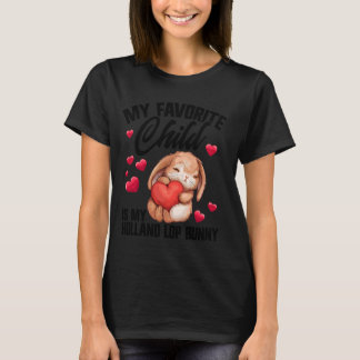 Holland Lop Bunny Stuffed Animal Mama Holland Lop T-Shirt