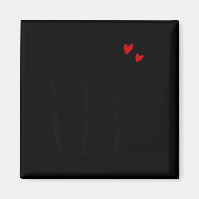 Holland Lop Rabbit Loves Boba Tea Bunny &amp; Bubb Magnet (Vorne)