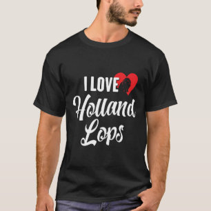 Holland Lops für Kaninchenliebhaber T-Shirt