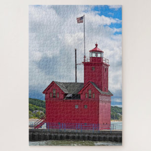 Holland Michigan Big Red Lighthouse Puzzle