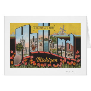 Holland, Michigan - große Buchstabe-Szenen