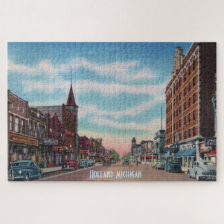 Holland Michigan Grosses Puzzle der 40er Jahre