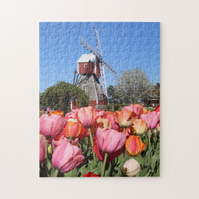 Holland, Michigan Tulpenpuzzle Puzzle (Vertikal)
