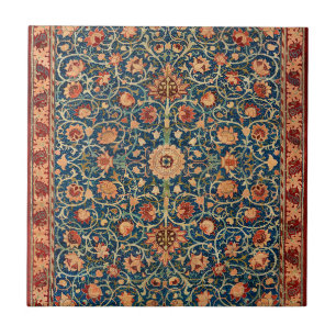 Holland Park by William Morris, Vintage Rug Art Fliese