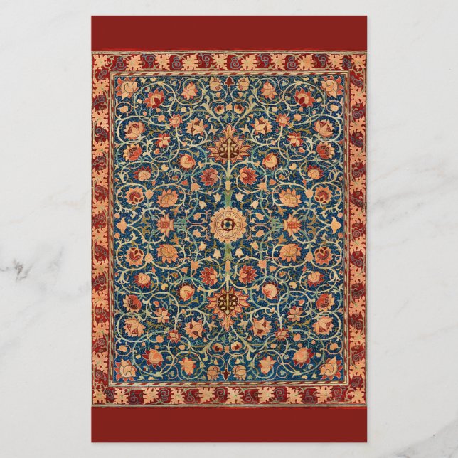 Holland Park Design (von William Morris) Briefpapier (Vorderseite)