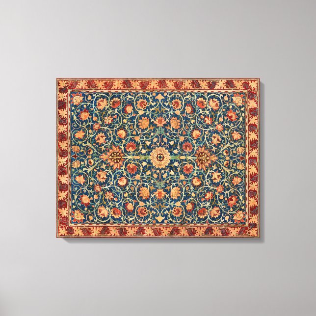 Holland Park Design (von William Morris) Leinwanddruck (Vorderseite)