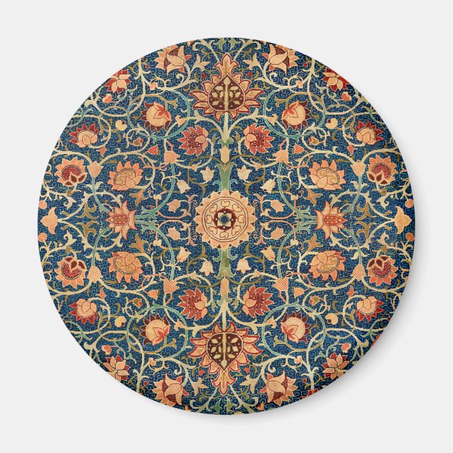 Holland Park Design (von William Morris) Magnet (Vorne)