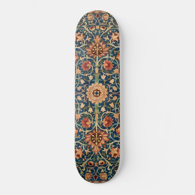Holland Park Design (von William Morris) Skateboard (Vorderseite)