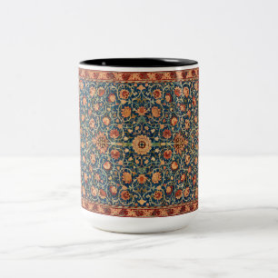 Holland Park Design (von William Morris) Zweifarbige Tasse