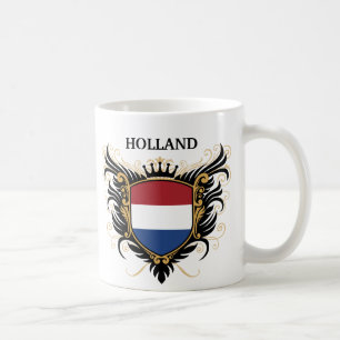 Holland [personifizieren Sie] Kaffeetasse